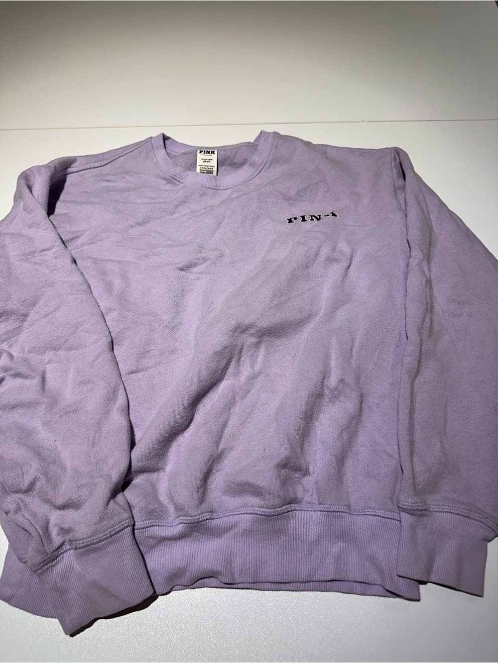 PINK Victoria's Secret Lavender Crewneck Sweatshirt - Men's
